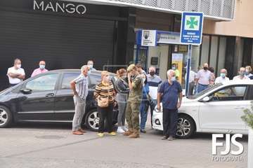 Telde despide con honores y lágrimas a su agente Martín Calzada (Foto Francisco Javier Santana)